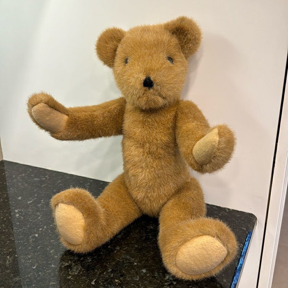 Ganz 1995 Large MOE Brown Jointed Classic Teddy Bear CH1115L Stunning 19 inch